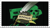 A stamp of the Magnus Archives logo